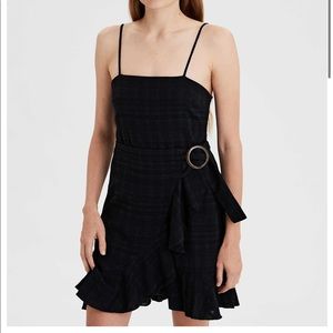 Black AE Wrap Around Dress